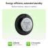HOCO E93A Anti lost Smart Tag Support for Google Find My App Android Phone GPS Tracker Finder Locator for Key Pet Luggage Tag Device - Black